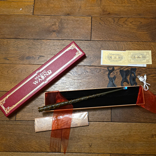 Harry potter magic wand led - potter,